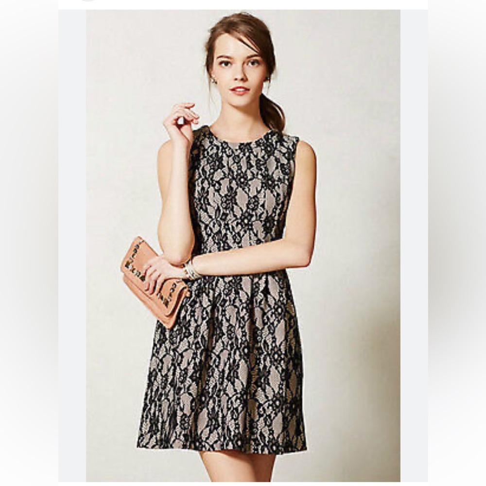 Anthropologie Violante‎ Fit and Flare dress. NWOT . Retail 168